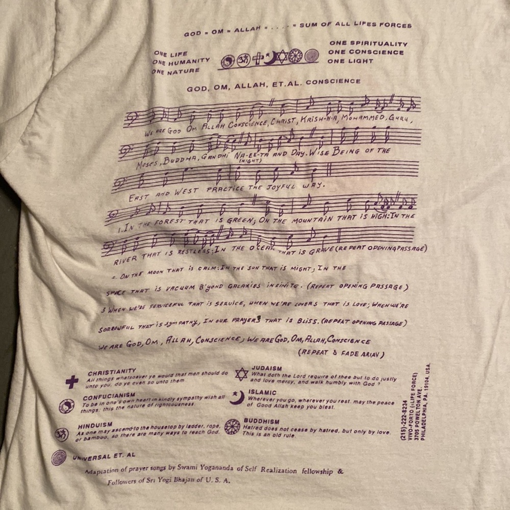 Unity In Diversity Print White Tee - Bry Inner Co… - image 4